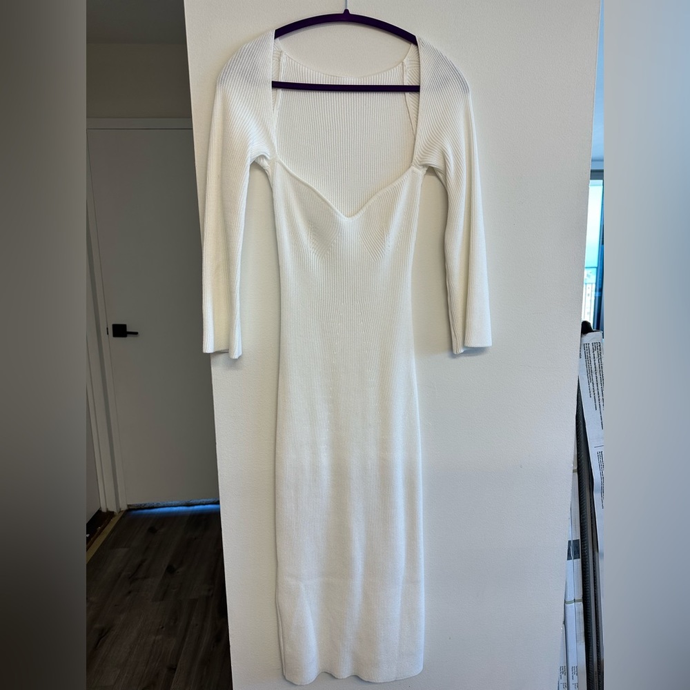Source unknown brand white maxi dress